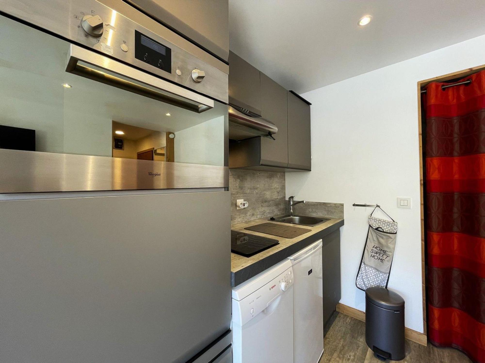 Studio Renove Pour 4, Ski Aux Pieds, La Croisette, Les Menuires - Fr-1-452-230 Saint-Martin-de-Belleville Bagian luar foto